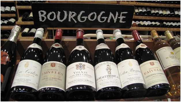 Những chai rượu vang nổi tiếng vùng Burgundy