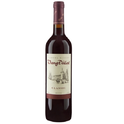 Rượu vang Đà Lạt Classic Red Wine