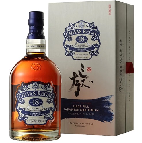 Rượu Whisky Chivas 18Y Ultimate Cask Collection First Fill Japanese Oak