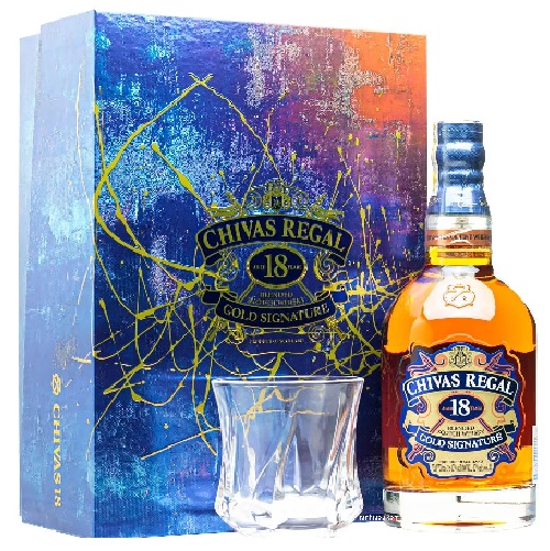 HỘP QUÀ TẾT RƯỢU CHIVAS 18Y (2021)