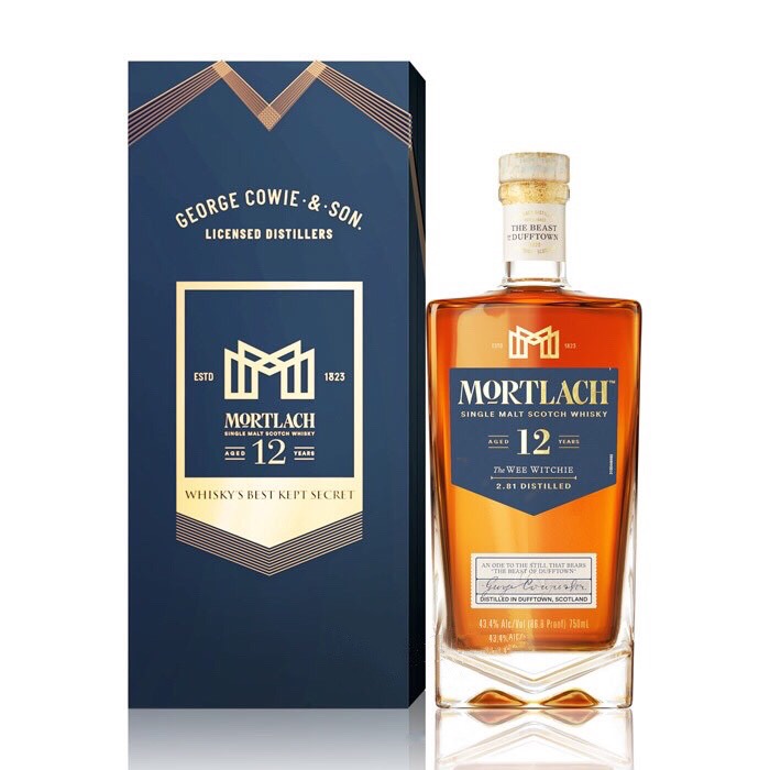 Hộp quà rượu Mortlach 12y