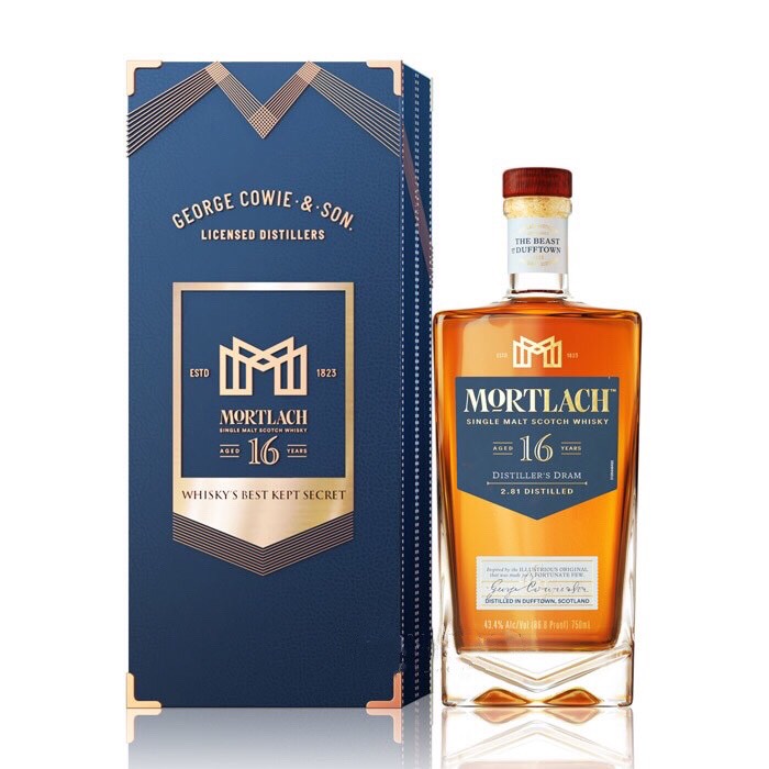 Hộp quà rượu Mortlach 16y