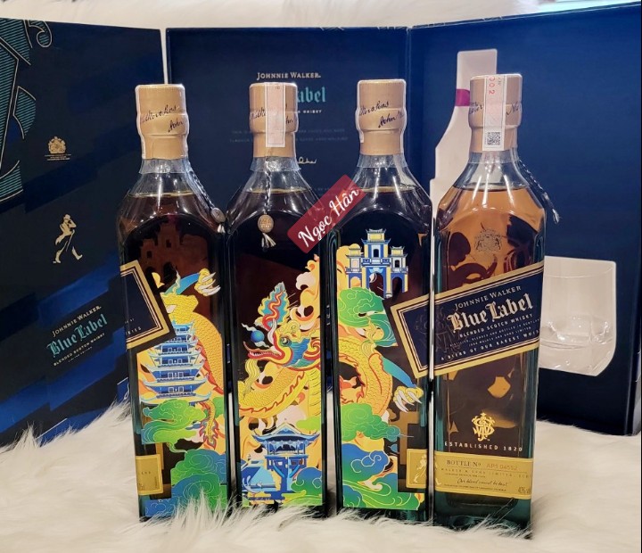 Rượu Johnnie Walker Blue Label 750ml 40% - Huế - Sài Gòn - Hà Nội