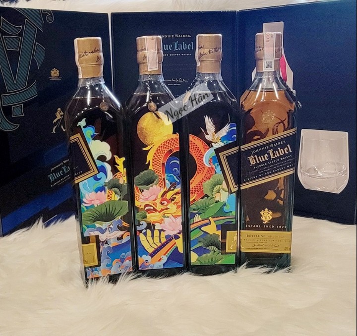 Rượu Johnnie Walker Blue Label 750ml 40% - Cầu vàng Đà Nẵng