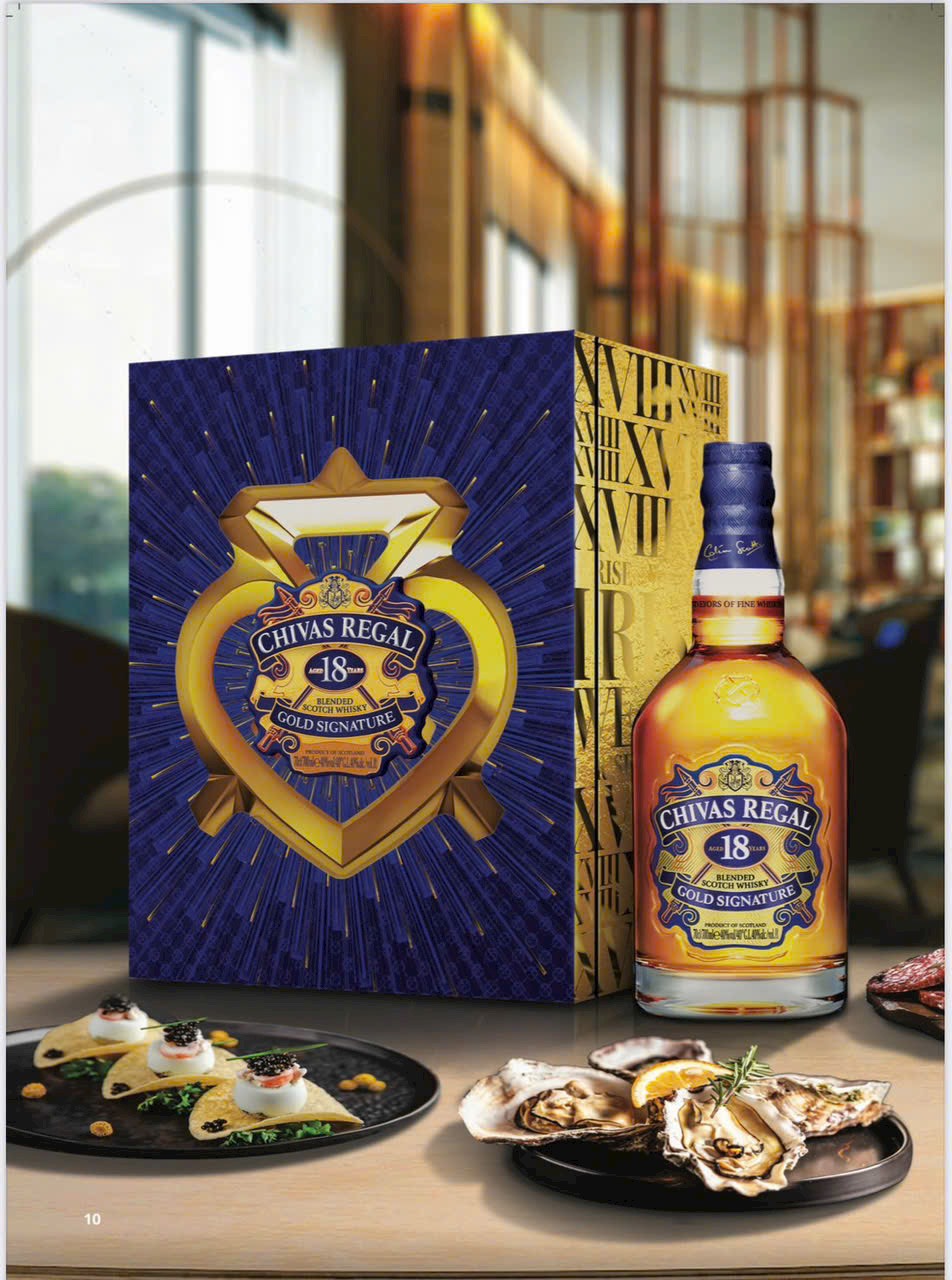 Hộp quà Chivas 18 Gold - 2024