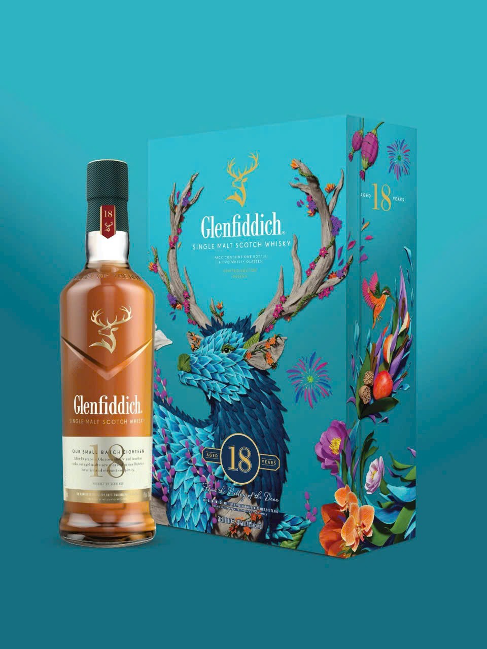 Hộp quà rượu Glenfiddich 18Y - 2024