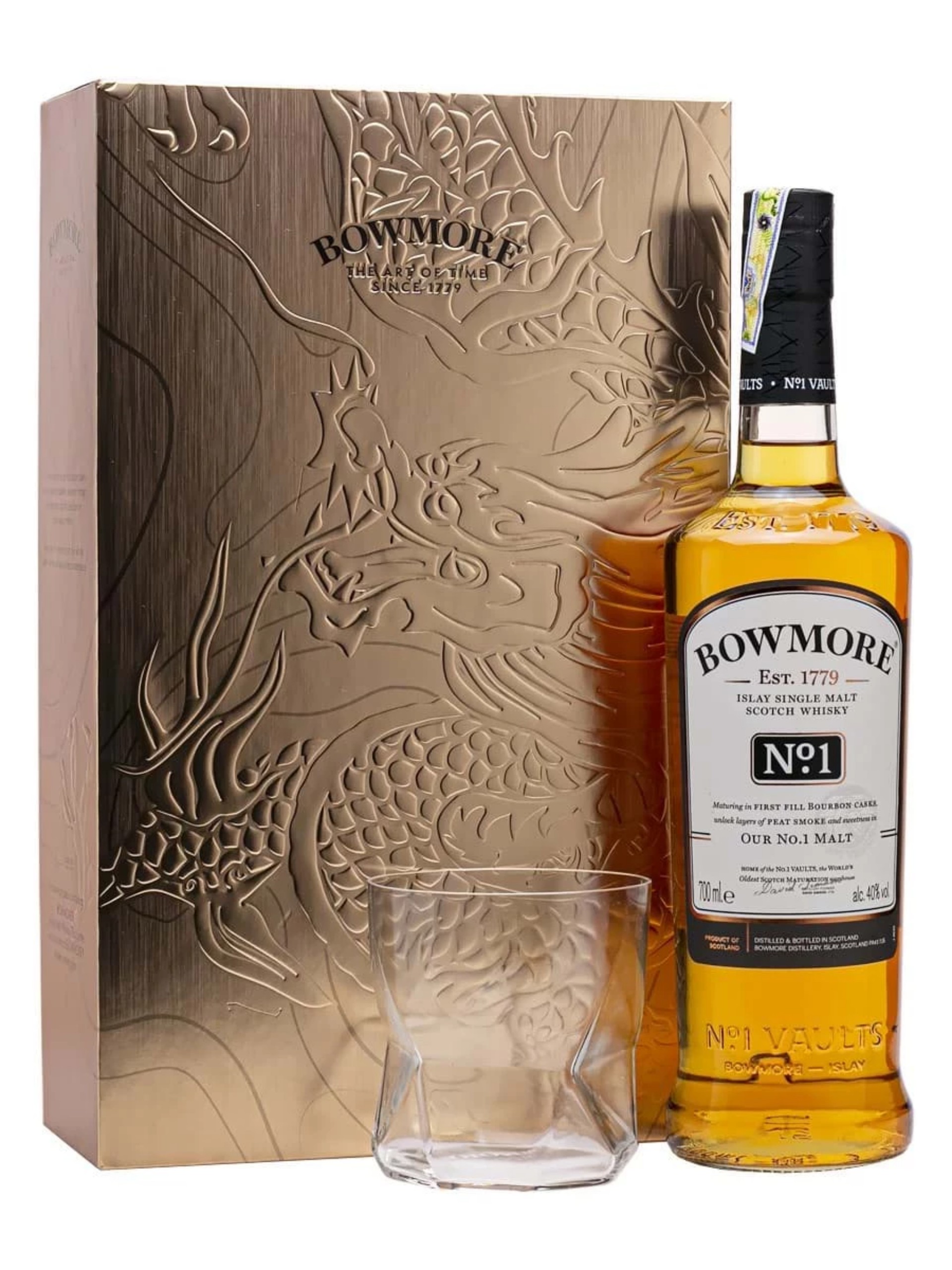 Hộp quà rượu Bowmore no.1 - Tết 2024