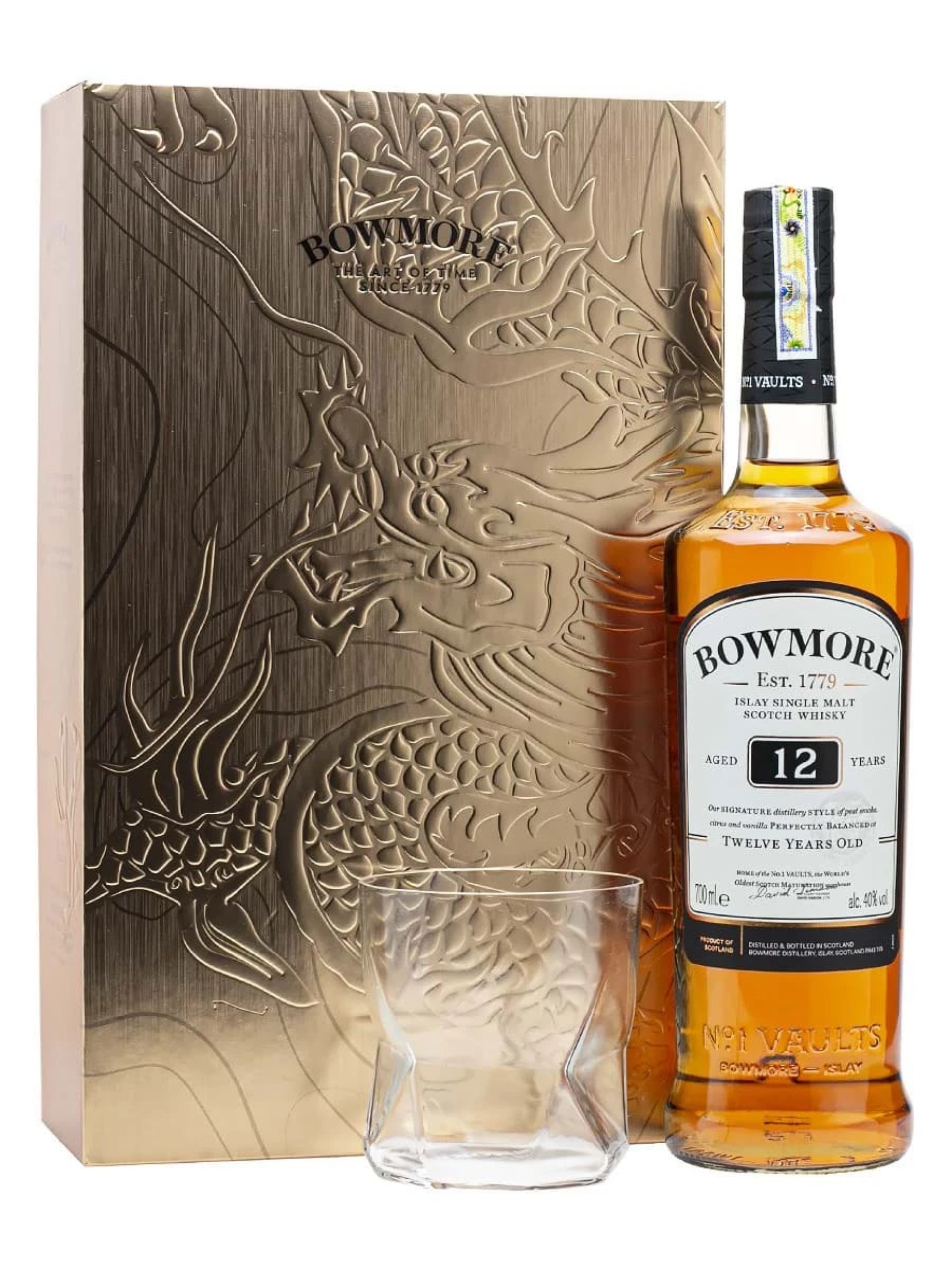 Hộp quà rượu Bowmore 12 - Tết 2024