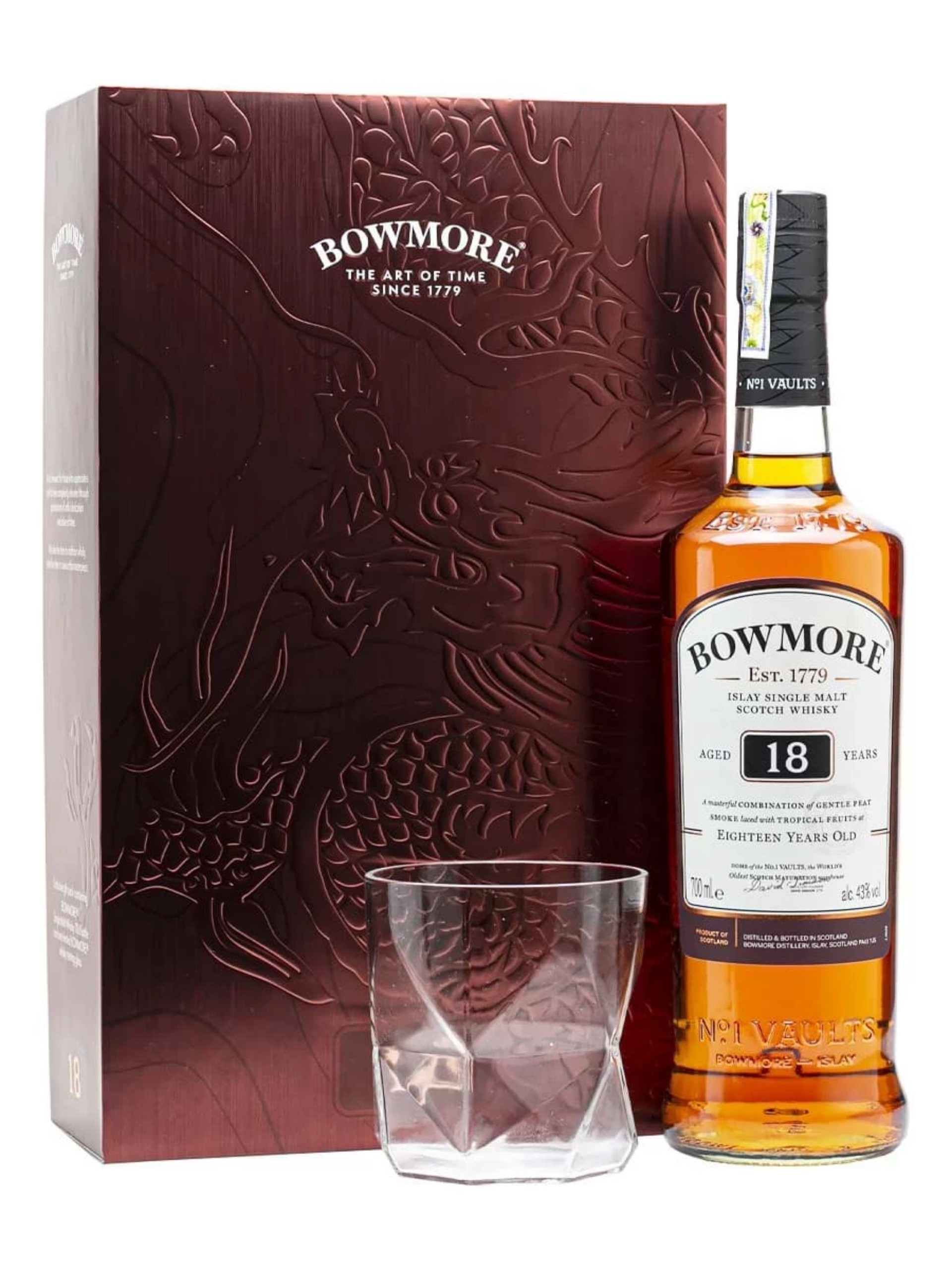 Hộp quà rượu Bowmore 18 - Tết 2024