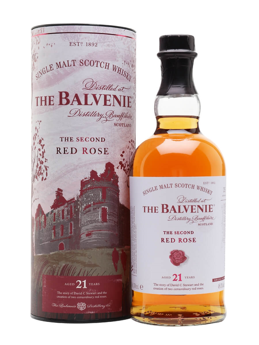Rượu Whisky The Balvenie 21Y Red Rose