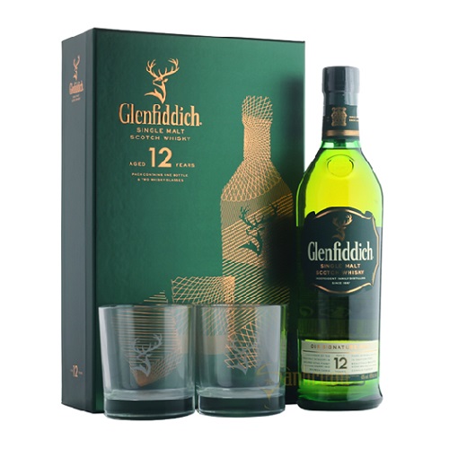 Hộp Quà Glenfiddich 12 (2019)