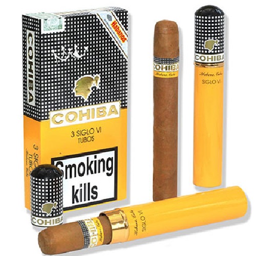 Xì Gà Cohiba Siglo VI Tube ( 3 Short)