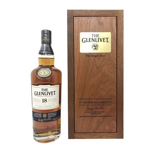 Hộp quà Glenlivet 18 (2019)