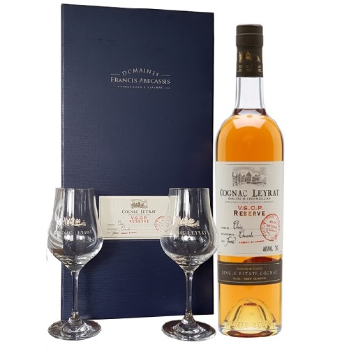 Hộp quà Cognac Leyrat Reserve