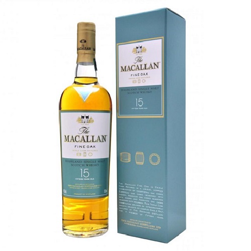 Rượu Whisky Macallan 15 Fine Oak