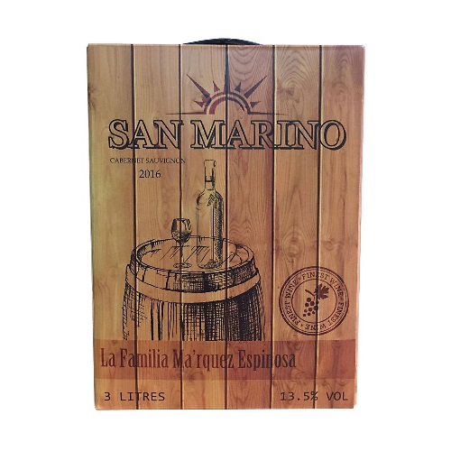 Vang bịch Chile San Marino - Cabernet sauvignon 3L