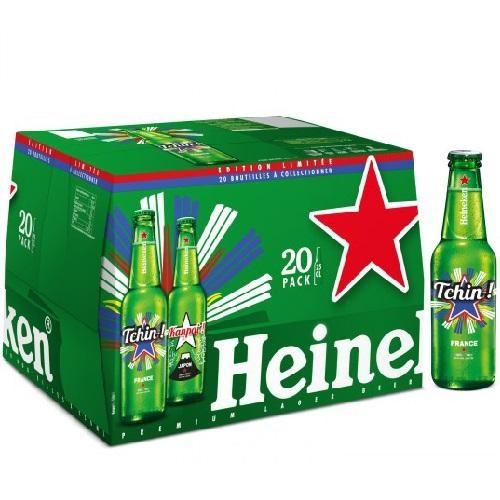 Bia Heineken Chai thủy tinh Pháp (20 chai)