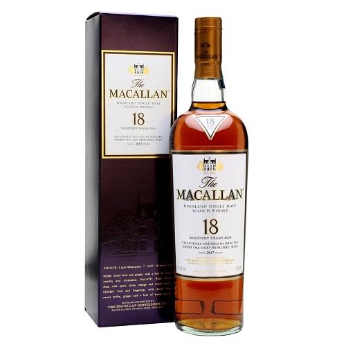 Rượu Whisky Macallan 18 Sherry Oak